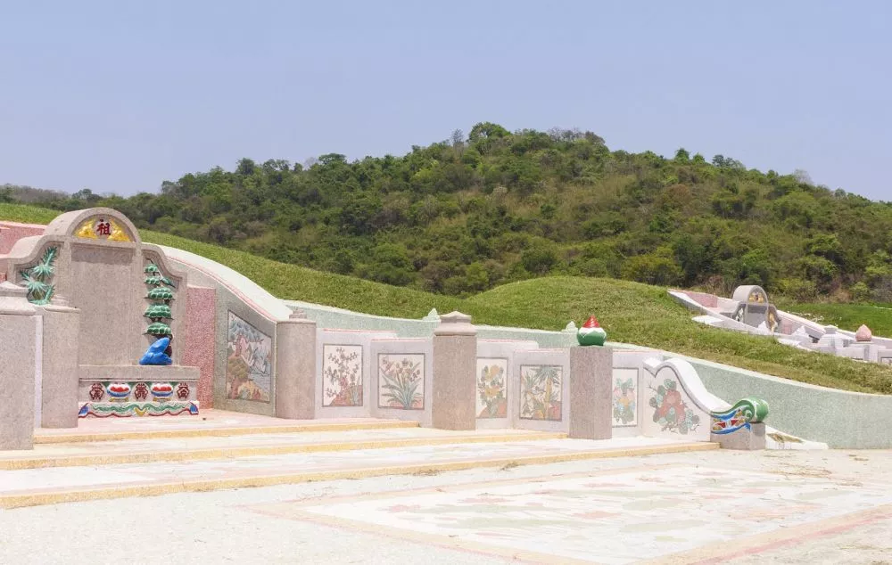 撿金、墓園遷移